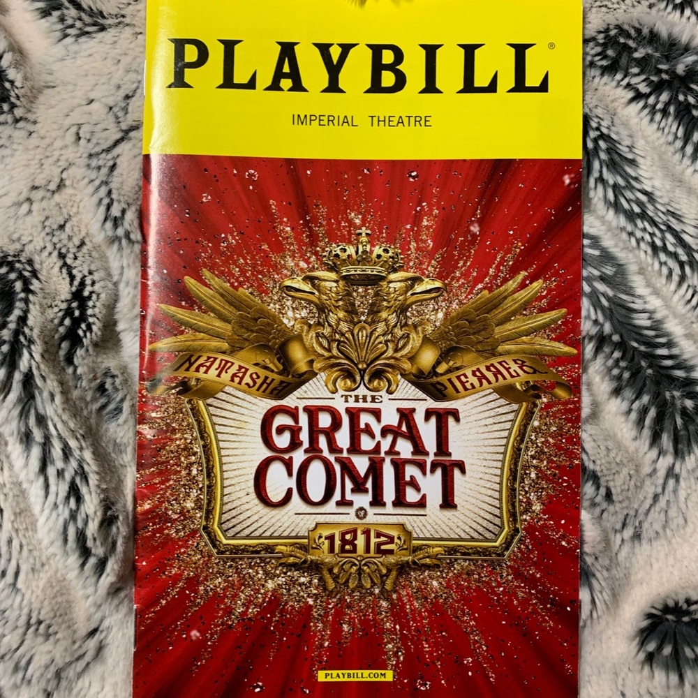 Great Comet Playbill